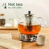 teapot warmer set in gift packaging - 1.5 liters - Keeps warm for a long time - Dishwasher safe