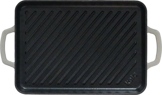 Braadpan, Gietijzer, Rond, Grijs, 21 cm - Kela | Calido | 4025457126055