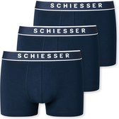 Schiesser 95/5 Organic Heren Shorts - Donker Blauw - 3 pack