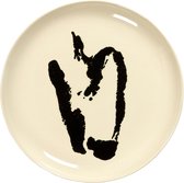 Serax Feast By Ottolenghi Dinerbord Ø22.5 White Pepper Black