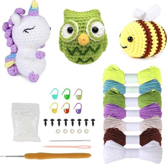 Haakpakket kat - Patroon amigurumi kat - gehaakte kat - België