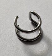 Ear-cuff-zilver-kleur-chirurgisch-staal-geen-gaatjes
