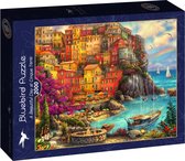 Bluebird puzzel 2000 stukjes "A beautiful day at Cinque Terre"