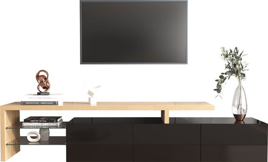 Bed met opbergruimte bouclé MASSOGNES 180 x 200 cm gebroken wit