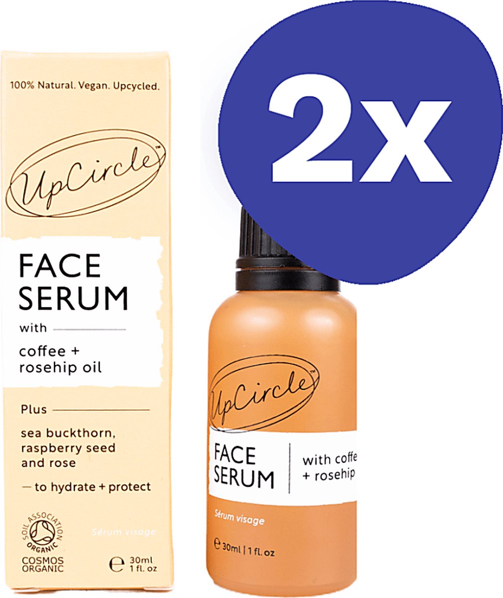 Goedkoopste UpCircle Gezichtsserum met Koffie Olie (2x 30ml