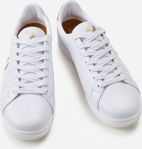 Fred Perry B722 leather - white warm stone
