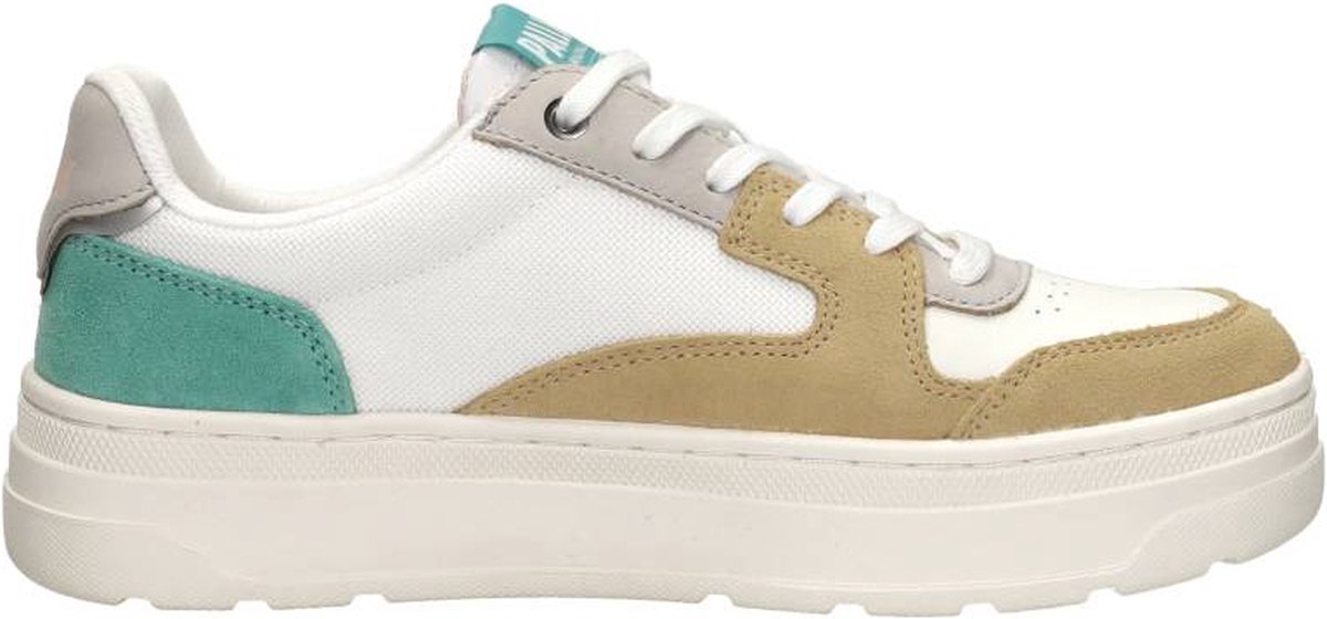 Palladium Pallasphalt Lo Veterschoenen Laag Wit