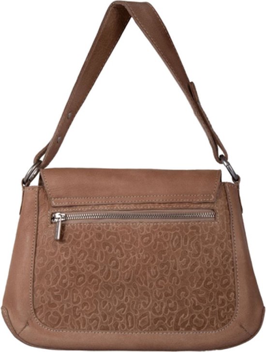 Cowboysbag Medium Crossbodytas Schoudertas Dames Leer Lovely Leopard . bol