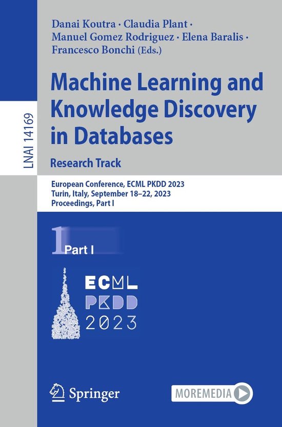 Springer Nature Proceedings Computer Science 1 - Machine Lea ... - cover