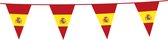 Wefiesta - Vlaggenlijn Spanje 20x30 cm (10 meter) - EK voetbal 2024 - EK voetbal versiering - Europees kampioenschap voetbal