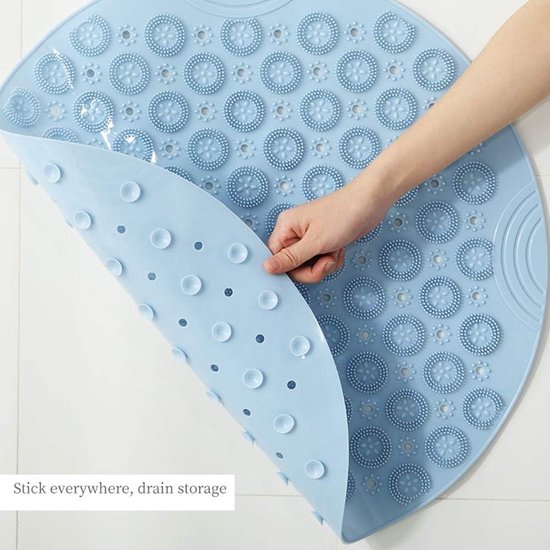 55 x 55 cm - Badmat Anti-Slip av soft Chenille | Super absorberend en machinewasbaar