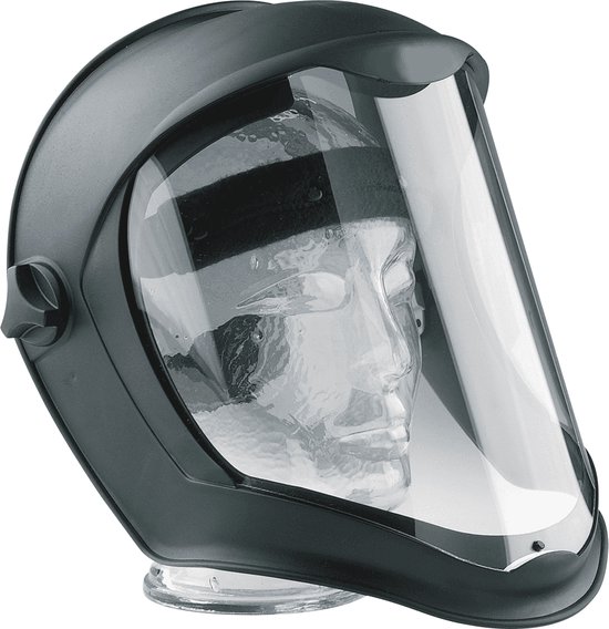 Honeywell Bionic 1011933 Gezichtsscherm Zwart, Transparant EN 166 DIN 166 839228