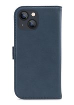 My Style Telefoonhoesje geschikt voor Apple iPhone 13 Mini Hoesje | My Style Flex Wallet Bookcase Portemonnee | Pasjeshouder voor 3 Pasjes | Telefoonhoesje voor Pinpas / OV Kaart / Rijbewijs - Ocean Blue | Blauw