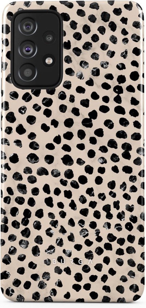 Burga Hoesje geschikt voor Samsung Galaxy A52 Telefoonhoesje Hardcase | Burga Tough Backcover Shockproof | Schokbestendig Galaxy A52 Telefoonhoesje | Anti Shock Proof - Almond Latte | Bruin