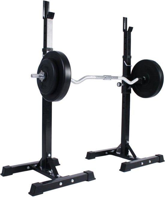 Squat Rack Advanced - In hoogte Verstelbaar - Belastbaar tot 200 kg