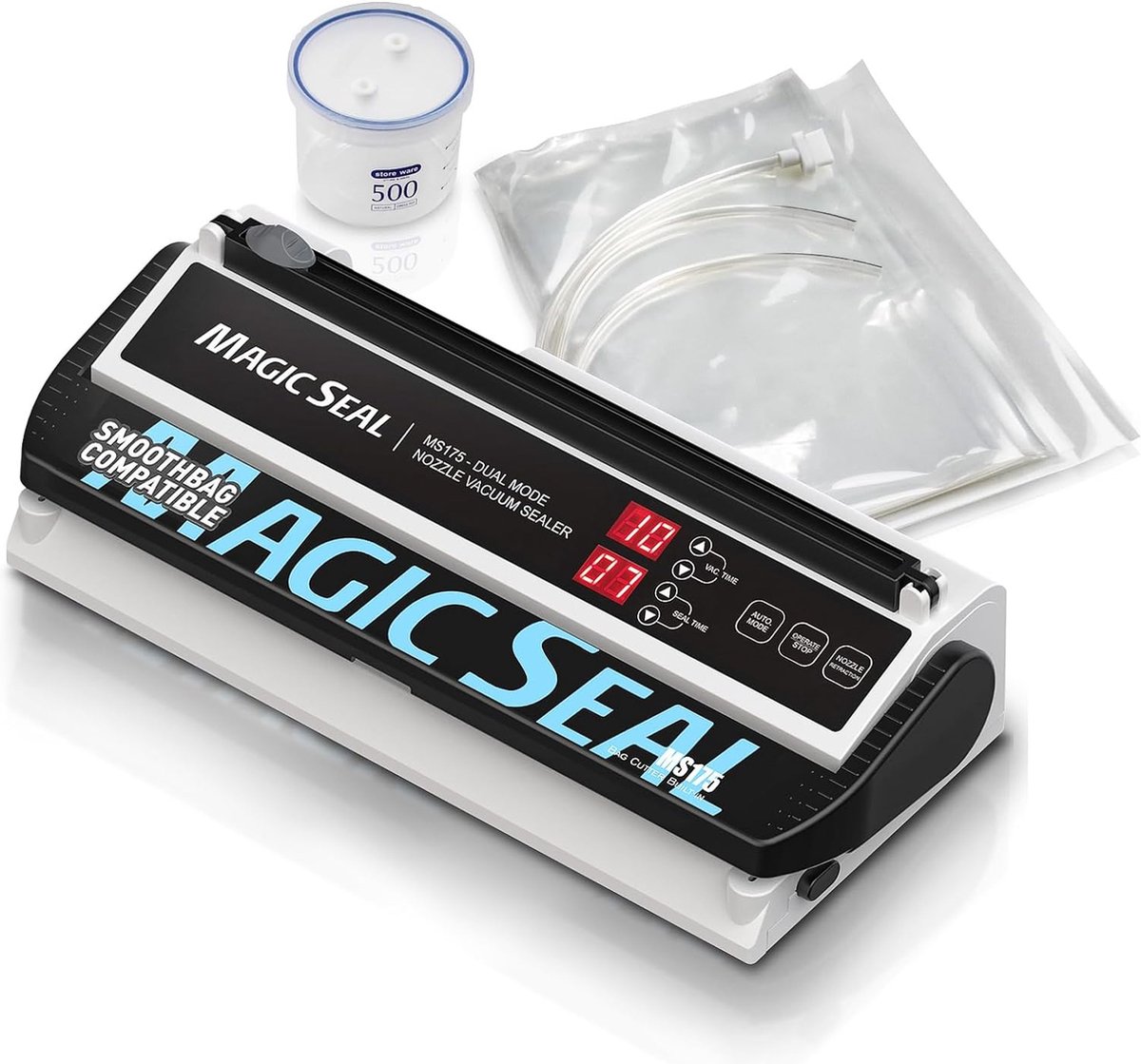 MAGIC SEAL - 250W - Vacuümsealer voor 30 cm - Voedsel vochtig en droog